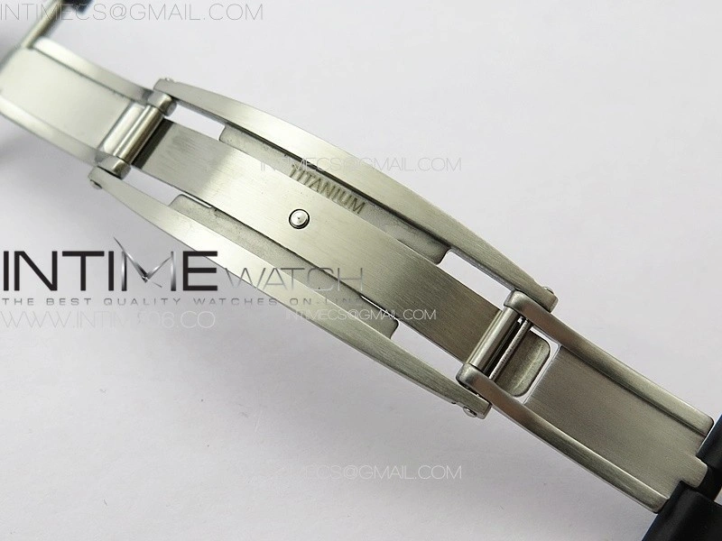 RM035-02 Forged Carbon Case KUF Best Edition Red Crown on Black Rubber Strap MIYOTA8215