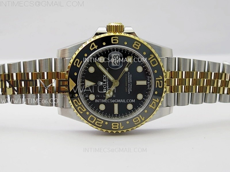 GMT-Master II 126713 GRNR ARF V2 Gain Weight 1:1 Best Edition on Black Dial SS YG Bracelet Super Clone VR3285 CHS