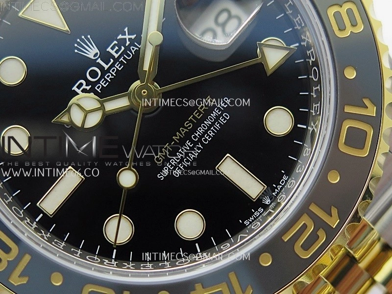 GMT-Master II 126713 GRNR ARF V2 Gain Weight 1:1 Best Edition on Black Dial SS YG Bracelet Super Clone VR3285 CHS