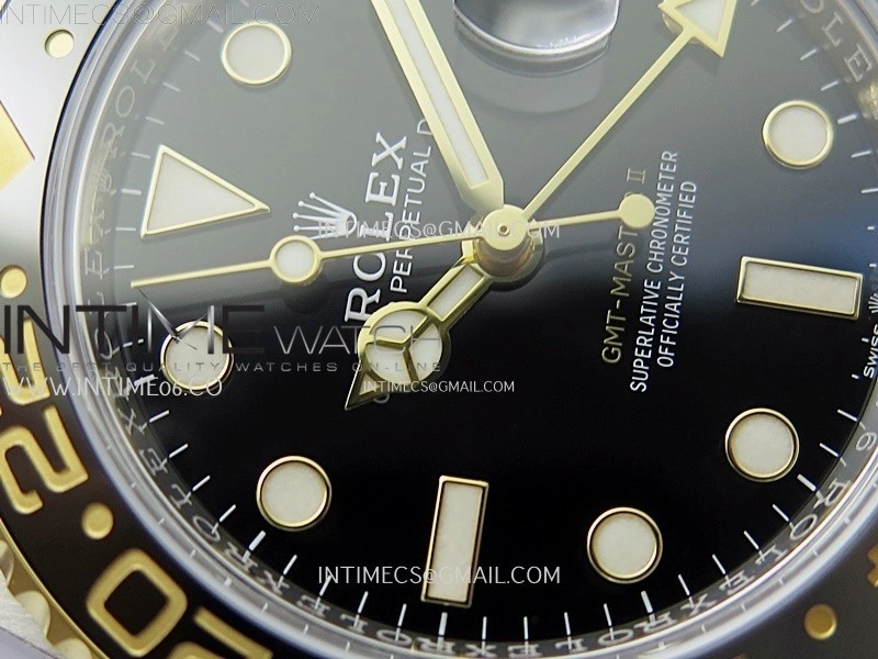 GMT-Master II 126713 GRNR ARF V2 Gain Weight 1:1 Best Edition on Black Dial SS YG Bracelet Super Clone VR3285 CHS