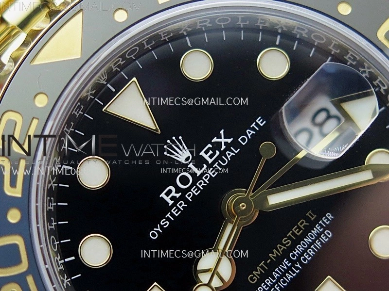GMT-Master II 126713 GRNR ARF V2 Gain Weight 1:1 Best Edition on Black Dial SS YG Bracelet Super Clone VR3285 CHS