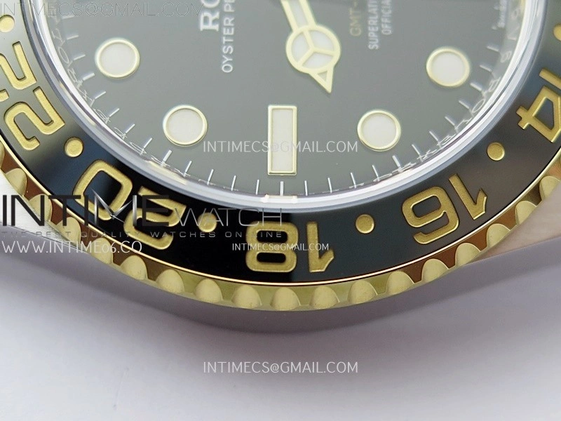 GMT-Master II 126713 GRNR ARF V2 Gain Weight 1:1 Best Edition on Black Dial SS YG Bracelet Super Clone VR3285 CHS