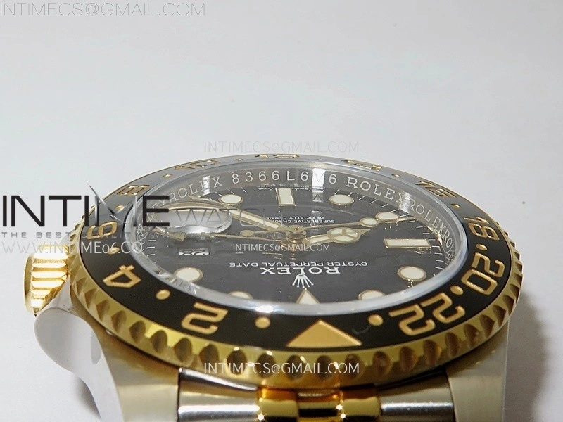 GMT-Master II 126713 GRNR ARF V2 Gain Weight 1:1 Best Edition on Black Dial SS YG Bracelet Super Clone VR3285 CHS