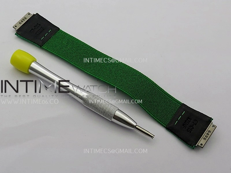 RM67-02 Real Green NTPT 1:1 Best Edition Skeleton Dial On Green Nylon strap CRMA7 Clone