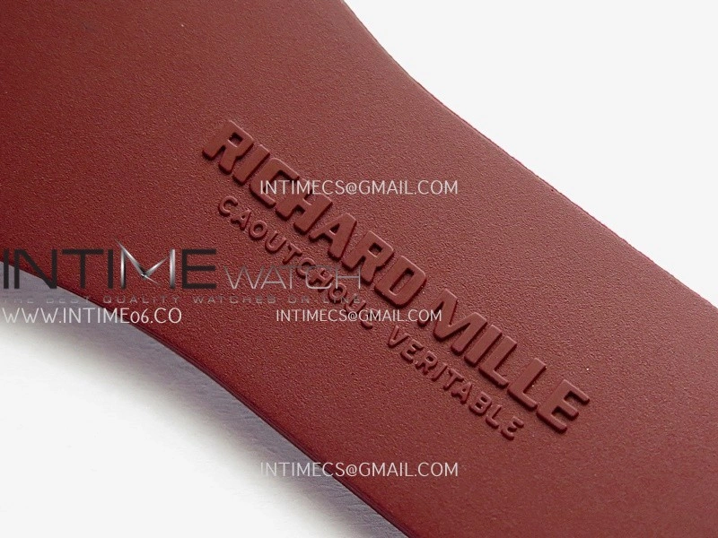 RM16-02 Red NTPT Umi Office Best Edition Skeleton Dial On Red Rubber Strap Asian CRMA9