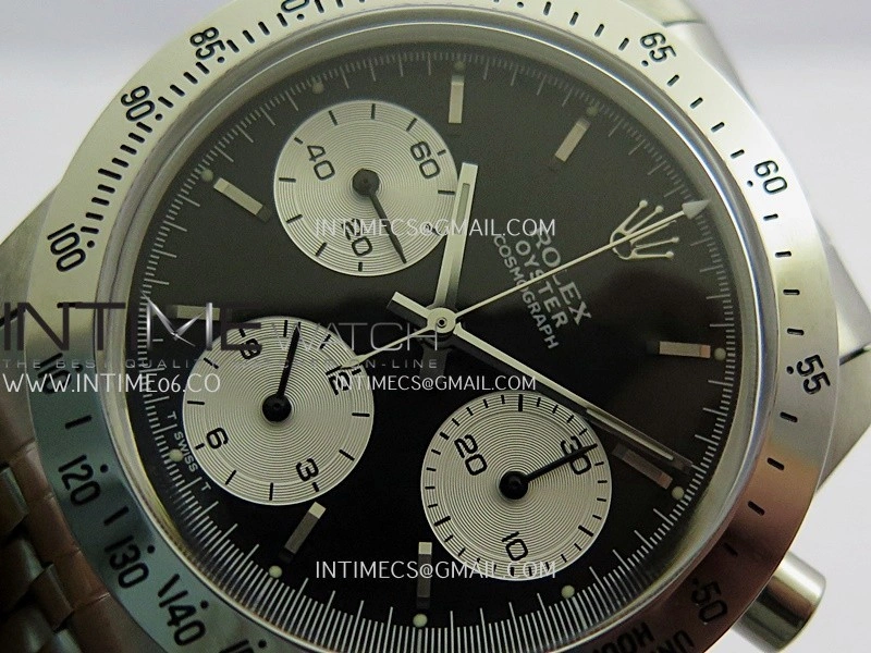 Daytona 6262 SS MSF Best Edition Black Dial Silver Subdials On SS Jubilee Bracelet Venus 75