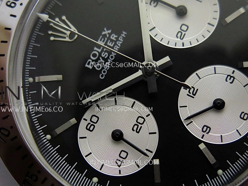 Daytona 6262 SS MSF Best Edition Black Dial Silver Subdials On SS Jubilee Bracelet Venus 75