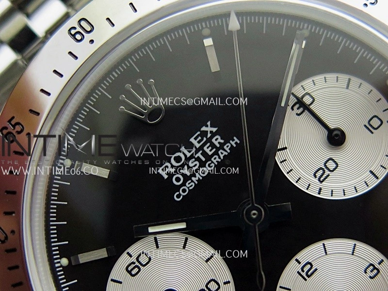 Daytona 6262 SS MSF Best Edition Black Dial Silver Subdials On SS Jubilee Bracelet Venus 75