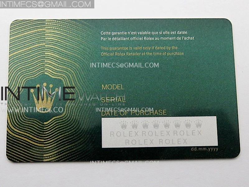 2025 Rolex Box and Papers New Version 1:1 Best Edition