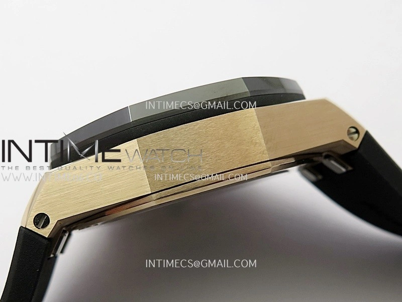 Royal Oak Offshore 43mm 26420SO RG APSF 1:1 Best Edition Black Dial On Black Rubber Strap SA4401 Super Clone