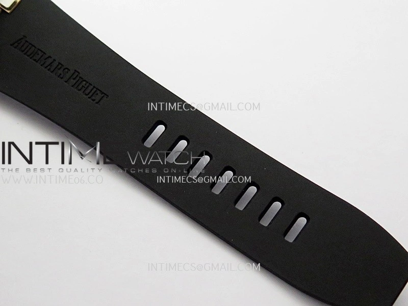 Royal Oak Offshore 43mm 26420SO RG APSF 1:1 Best Edition Black Dial On Black Rubber Strap SA4401 Super Clone