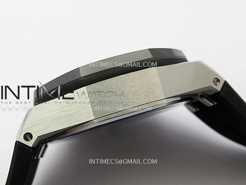 Royal Oak Offshore 43mm 26420SO SS APSF 1:1 Best Edition Black Dial On Black Rubber Strap SA4401 Super Clone