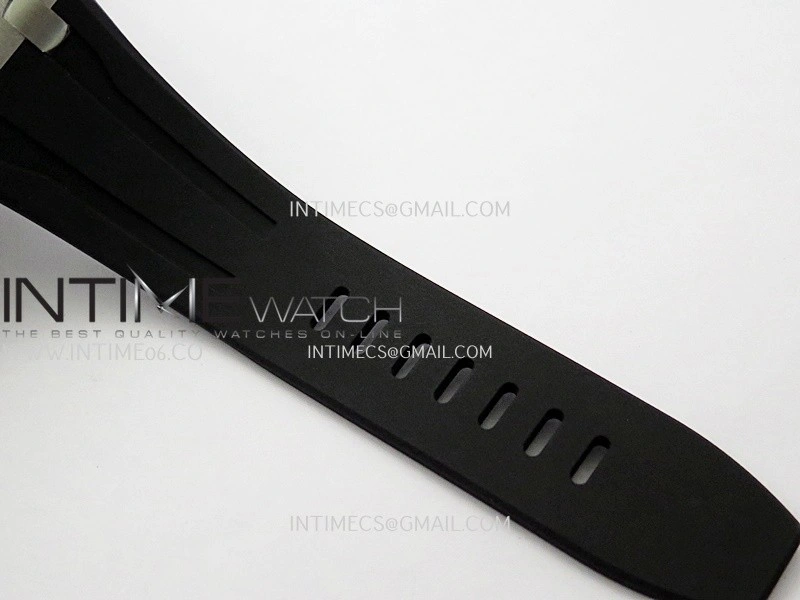 Royal Oak Offshore 43mm 26420SO SS APSF 1:1 Best Edition Black Dial On Black Rubber Strap SA4401 Super Clone