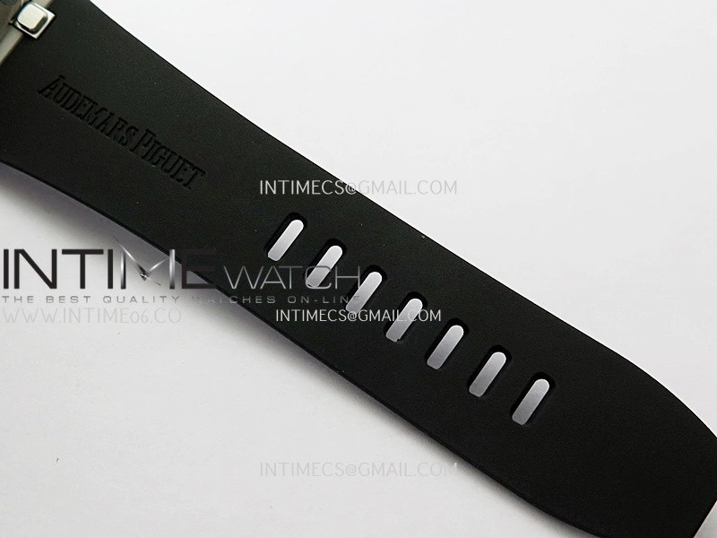 Royal Oak Offshore 43mm 26420SO SS APSF 1:1 Best Edition Black Dial On Black Rubber Strap SA4401 Super Clone