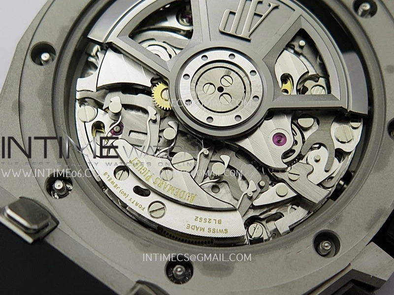 Royal Oak Offshore 43mm 26420SO SS APSF 1:1 Best Edition Black Dial On Black Rubber Strap SA4401 Super Clone