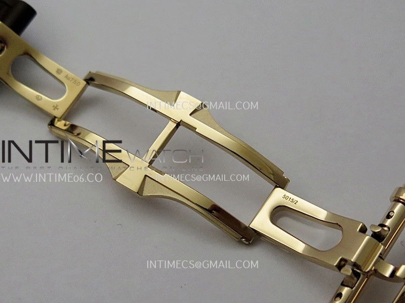 Overseas 4520V RG V2 ZF 1:1 Best Edition Silver Dial On Black Rubber Strap Super Clone A5100