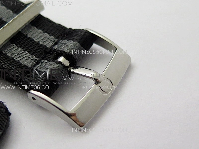 20mm Black Omega Nylon Strap
