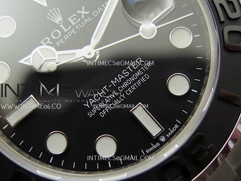 Yacht-Master 226627 Titanium B Factory 1:1 Best Edition Black Dial On Titanium Bracelet VR3235