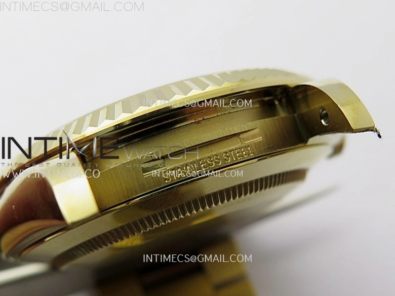 Day Date 228238 40mm YG Noob 1:1 Best Edition Green Roman Dial On President Bracelet A2836