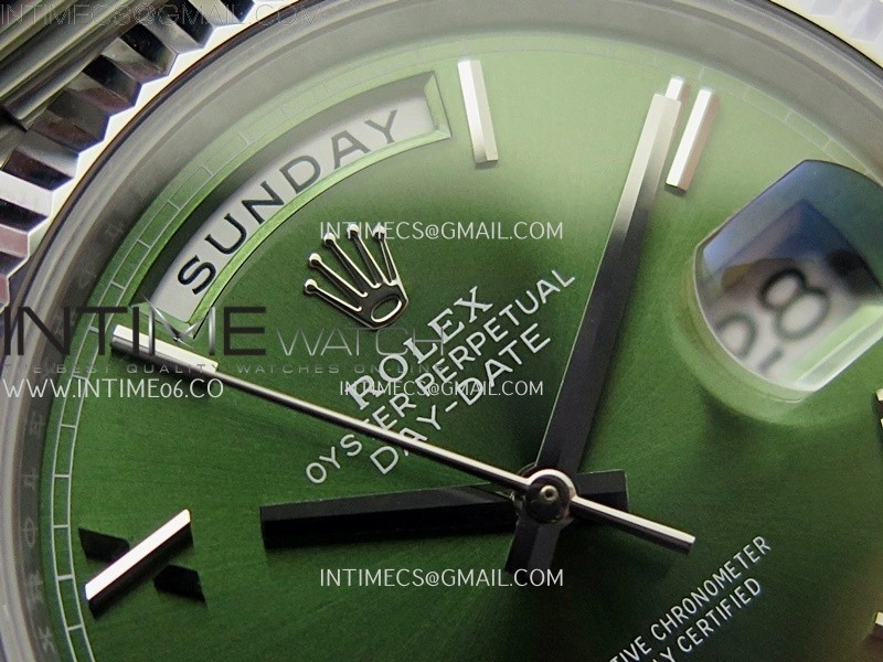 Day Date 228239 40mm SS Noob 1:1 Best Edition Green Roman Dial On President Bracelet A2836