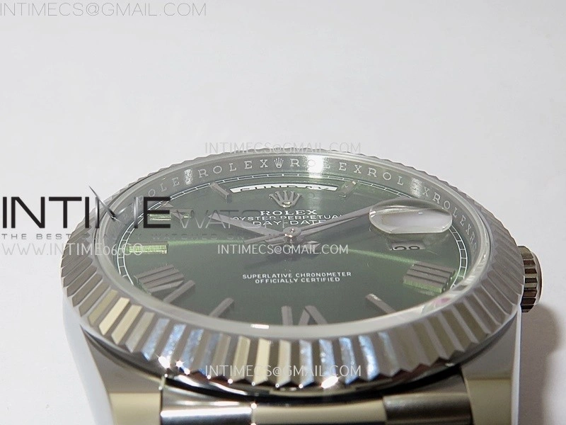 Day Date 228239 40mm SS Noob 1:1 Best Edition Green Roman Dial On President Bracelet A2836