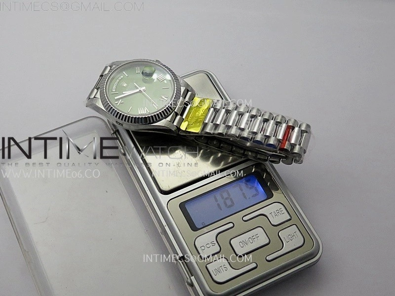 Day Date 228239 40mm SS Noob 1:1 Best Edition Green Roman Dial On President Bracelet A2836