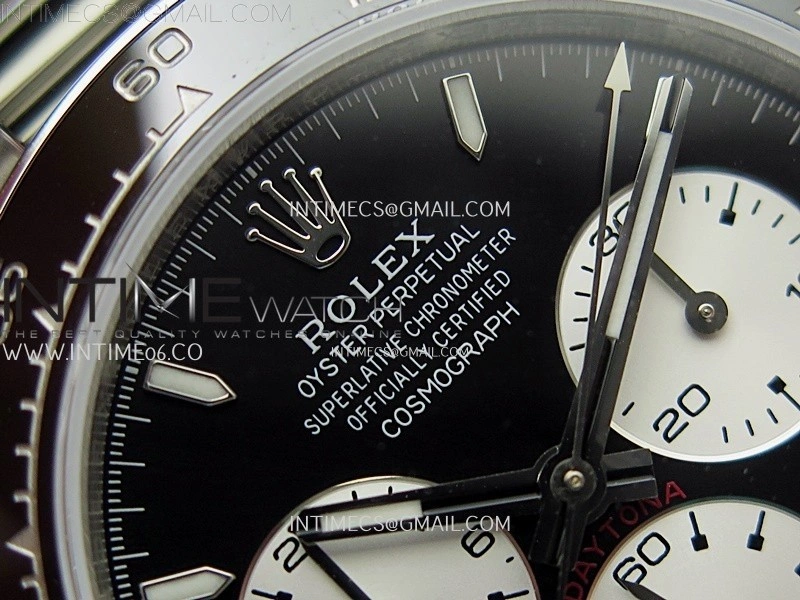 Daytona 2023 126529 Le Mans QF Best Edition Black Dial On 904L SS Case and Bracelet SA4132