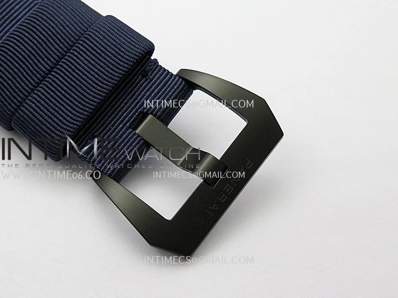 PAM2319 44mm DLC VSF 1:1 Best Edition Blue Ombre Dial on Blue Nylon Strap Asian P900