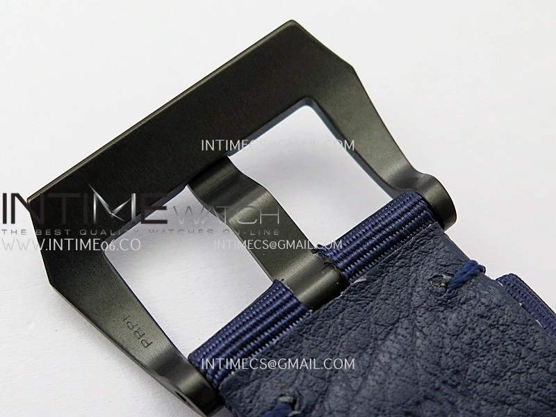 PAM2319 44mm DLC VSF 1:1 Best Edition Blue Ombre Dial on Blue Nylon Strap Asian P900