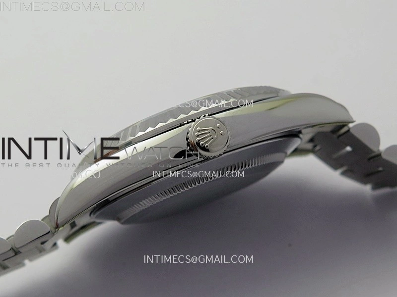 Day Date 228239 40mm SS Noob 1:1 Best Edition Ice Blue Stick Dial On President Bracelet A2836