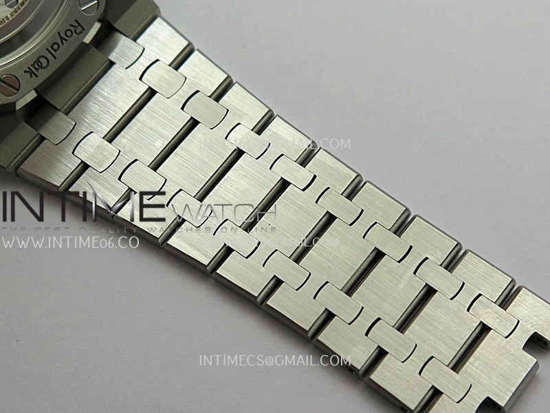 Royal Oak Chrono 26240 50th SS V2 DDF 1:1 Best Edition Silver Dial On SS Bracelet Super Clone DD4401