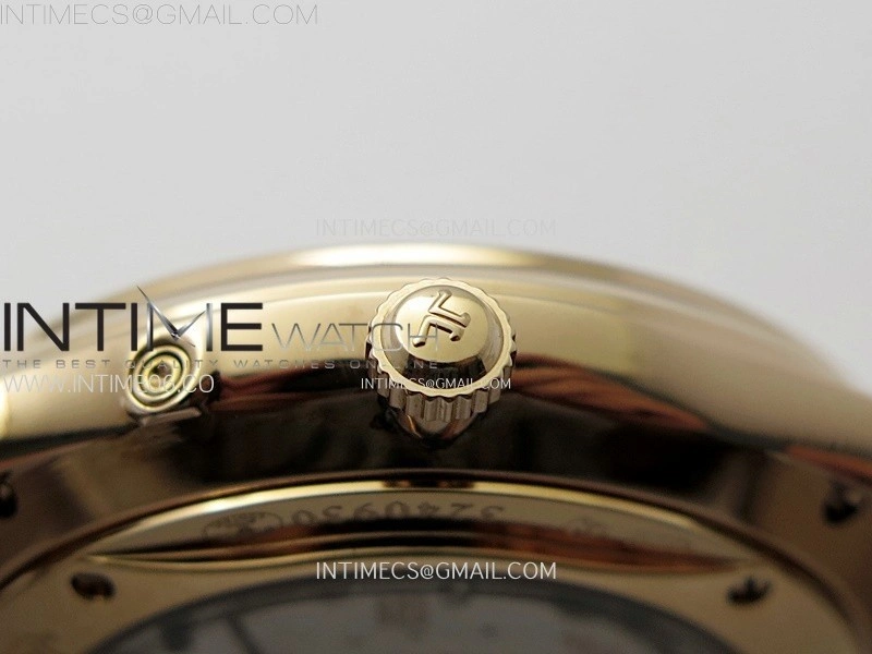 Master Ultra Thin Moon 136255J RG ZF 1:1 Best Edition Gray Dial on Brown Leather Strap V3 SA925 Super Clone