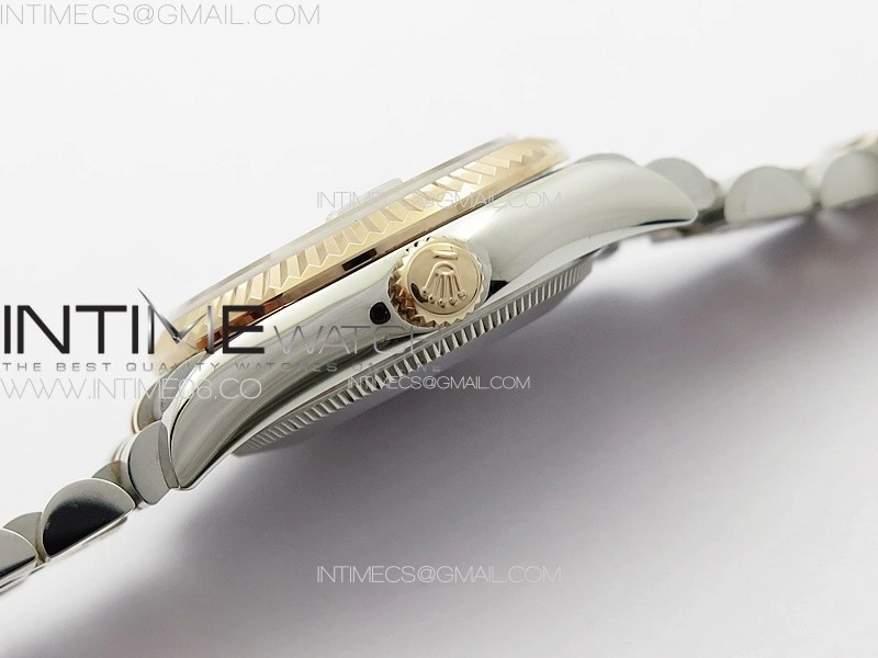 DateJust 31mm 72610 SS RG APSF Best Edition Blue Flowers Crystals Dial on Jubilee Bracelet A2824