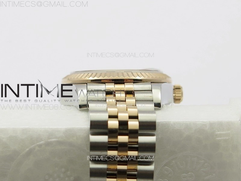 DateJust 31mm 72610 SS RG APSF Best Edition Blue Flowers Crystals Dial on Jubilee Bracelet A2824