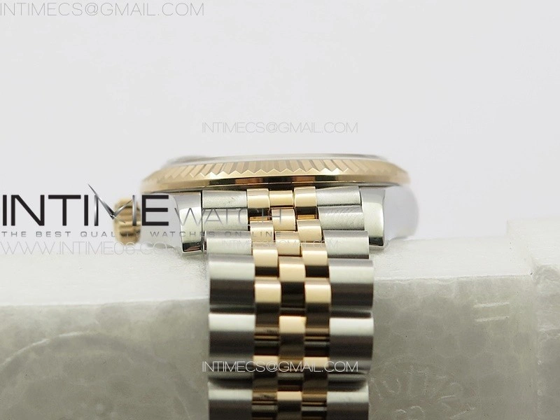 DateJust 31mm 72610 SS RG APSF Best Edition Blue Flowers Crystals Dial on Jubilee Bracelet A2824