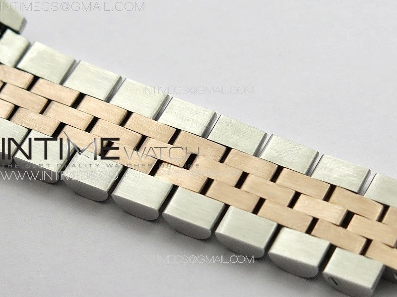 DateJust 31mm 72610 SS RG APSF Best Edition Blue Flowers Crystals Dial on Jubilee Bracelet A2824