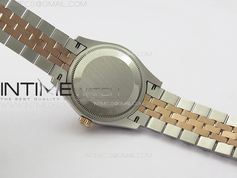 DateJust 31mm 72610 SS RG APSF Best Edition Blue Flowers Crystals Dial on Jubilee Bracelet A2824