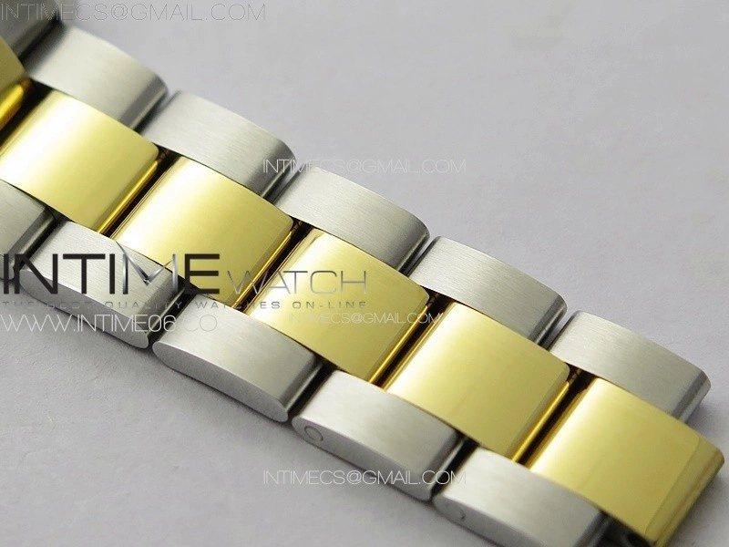 DateJust 31mm 72610 SS YG APSF Best Edition Black Dial Crystals Markers on Oyster Bracelet A2824