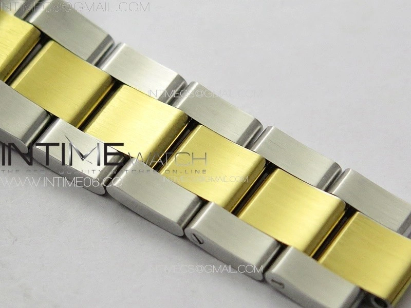 DateJust 31mm 72610 SS YG APSF Best Edition Black Dial Crystals Markers on Oyster Bracelet A2824