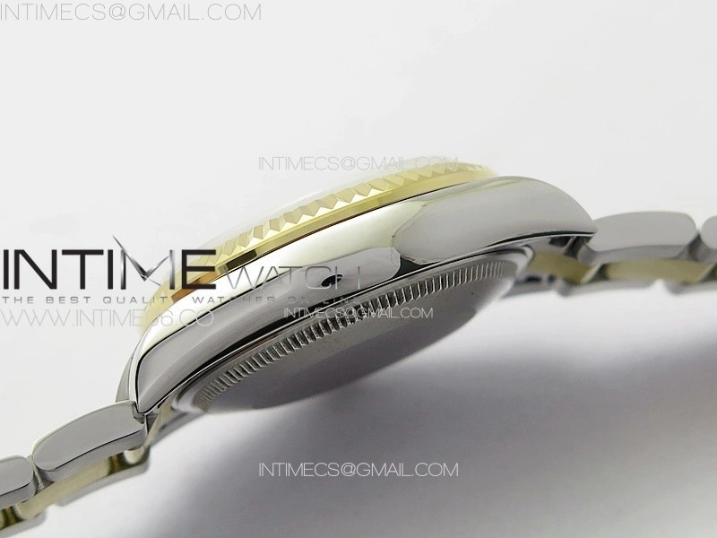 DateJust 31mm 72610 SS YG APSF Best Edition Green Dial Crystals Markers on Oyster Bracelet A2824