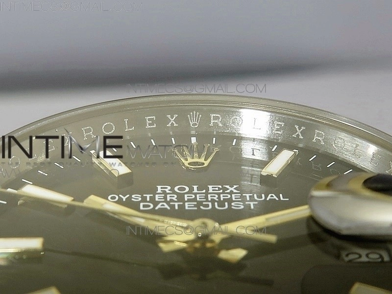 DateJust 36mm 126234 BP 1:1 Best Edition 904L Steel YG New Version Black Dial on Jubilee Bracelet
