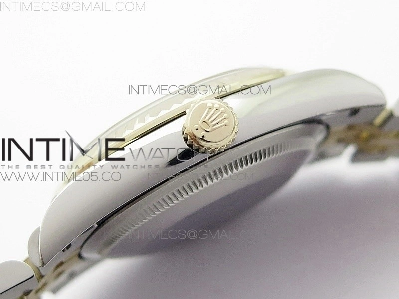 DateJust 36mm 126234 BP 1:1 Best Edition 904L Steel YG New Version Black Dial on Jubilee Bracelet