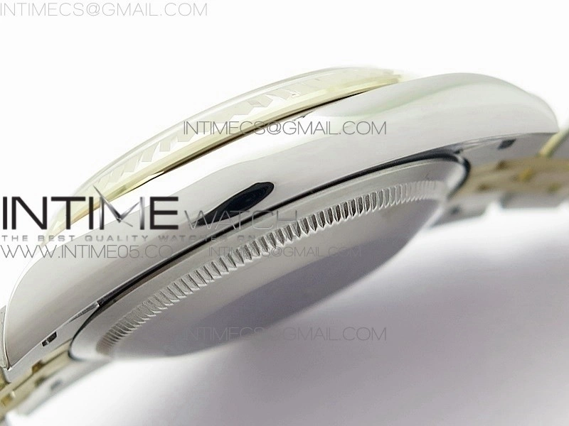 DateJust 36mm 126234 BP 1:1 Best Edition 904L Steel YG New Version Black Dial on Jubilee Bracelet