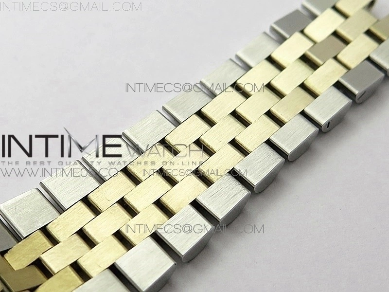 DateJust 36mm 126234 BP 1:1 Best Edition 904L Steel YG New Version Black Dial on Jubilee Bracelet