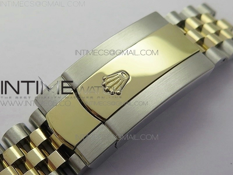 DateJust 36mm 126234 BP 1:1 Best Edition 904L Steel YG New Version Black Dial on Jubilee Bracelet