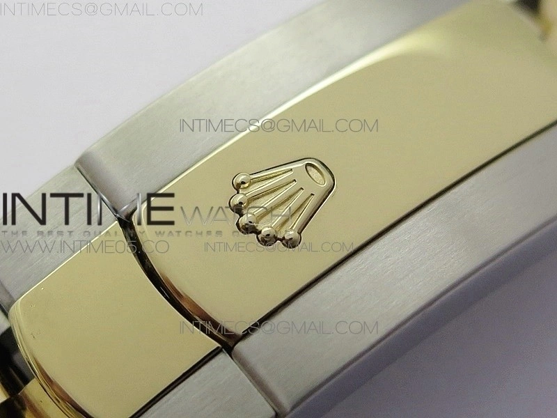 DateJust 36mm 126234 BP 1:1 Best Edition 904L Steel YG New Version Black Dial on Jubilee Bracelet