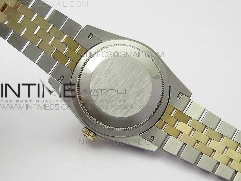 DateJust 36mm 126234 BP 1:1 Best Edition 904L Steel YG New Version Black Dial on Jubilee Bracelet