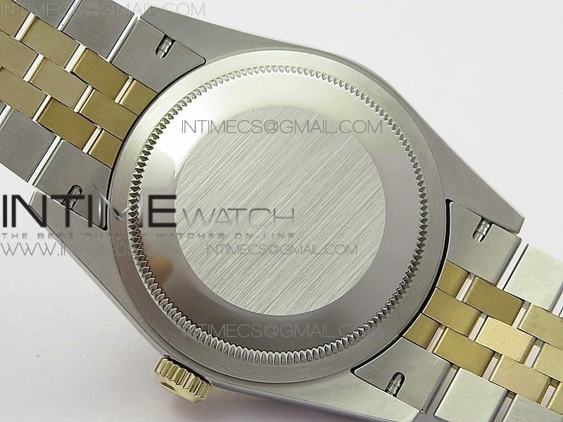 DateJust 36mm 126234 BP 1:1 Best Edition 904L Steel YG New Version Black Dial on Jubilee Bracelet