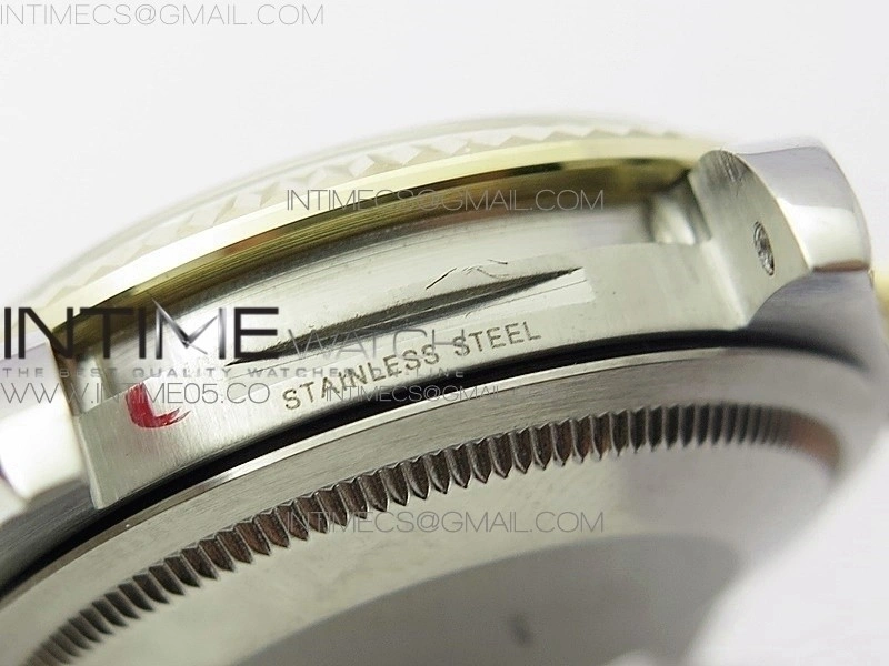 DateJust 36mm 126234 BP 1:1 Best Edition 904L Steel YG New Version Black Dial on Jubilee Bracelet