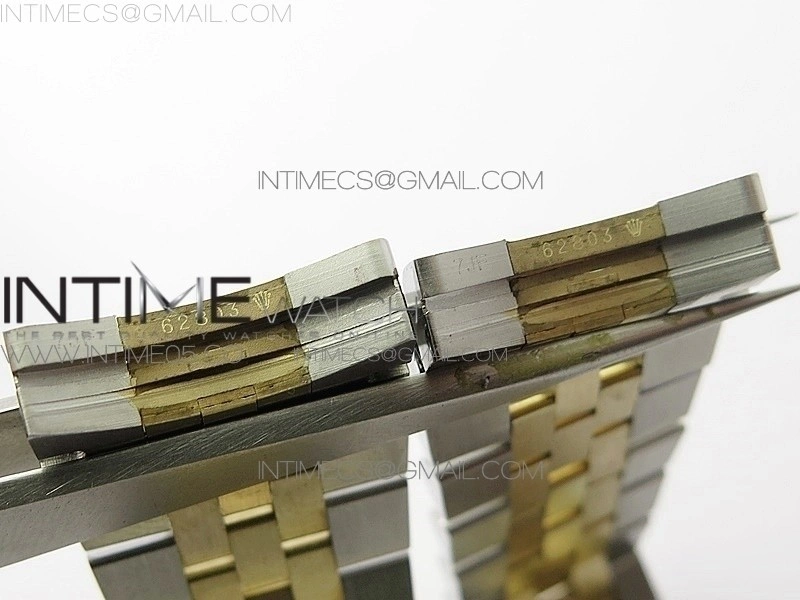 DateJust 36mm 126234 BP 1:1 Best Edition 904L Steel YG New Version Black Dial on Jubilee Bracelet